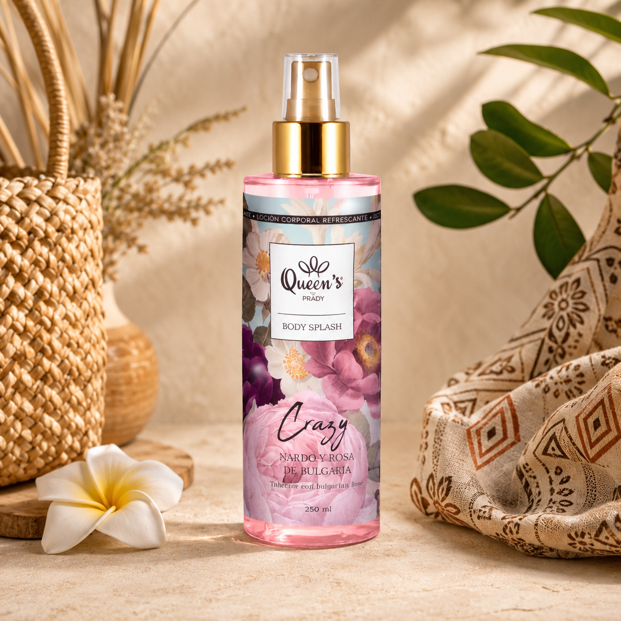 Brume corps et cheveux Crazy 250ML
